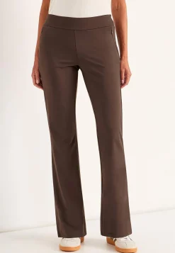 Alsidige jerseybukser med en bootcut Daria