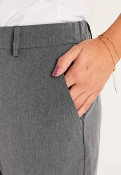 Ankelbukser med pressefold Pia