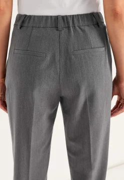 Ankelbukser med pressefold Pia