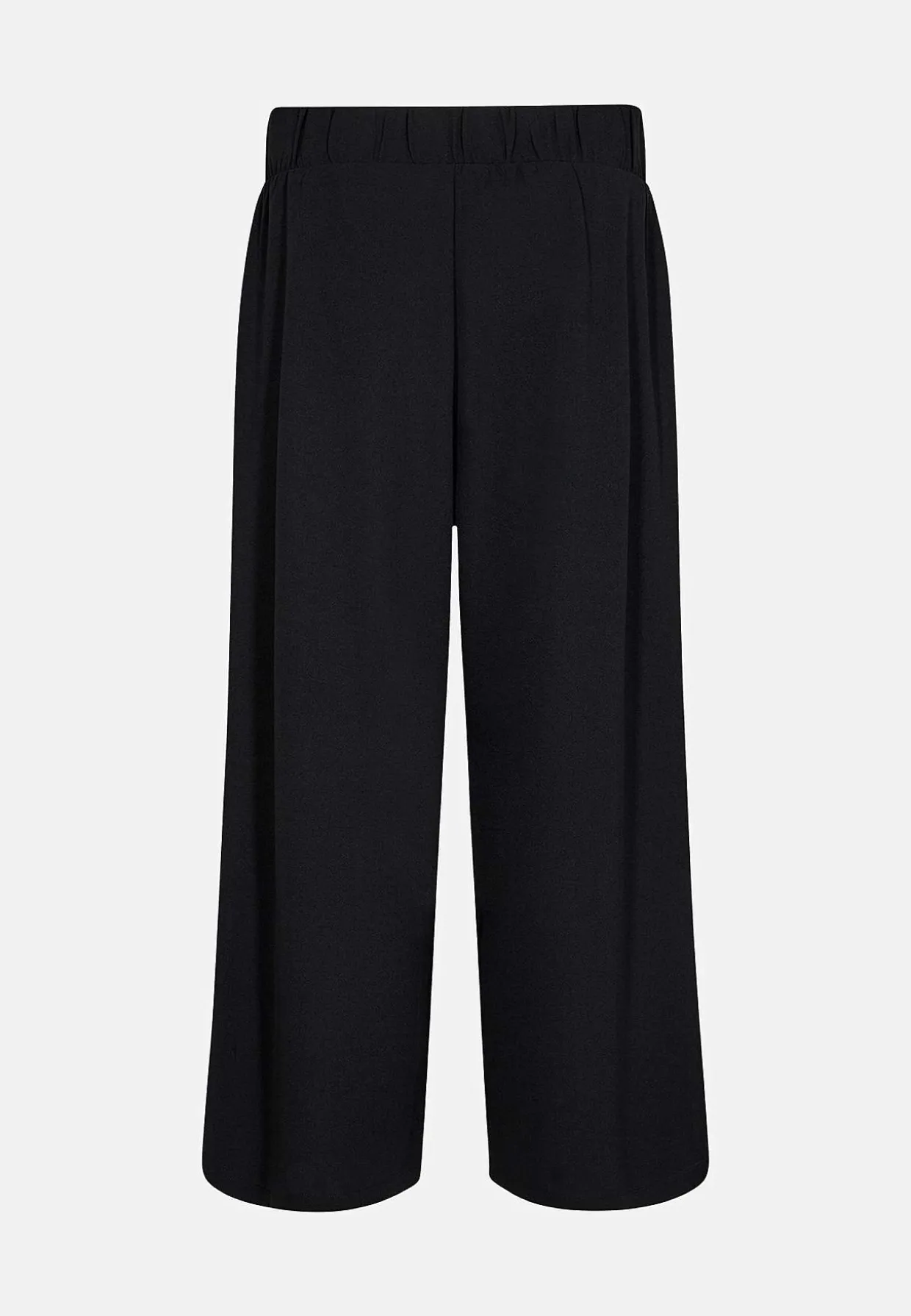 Ankellange jerseybukser med brede ben