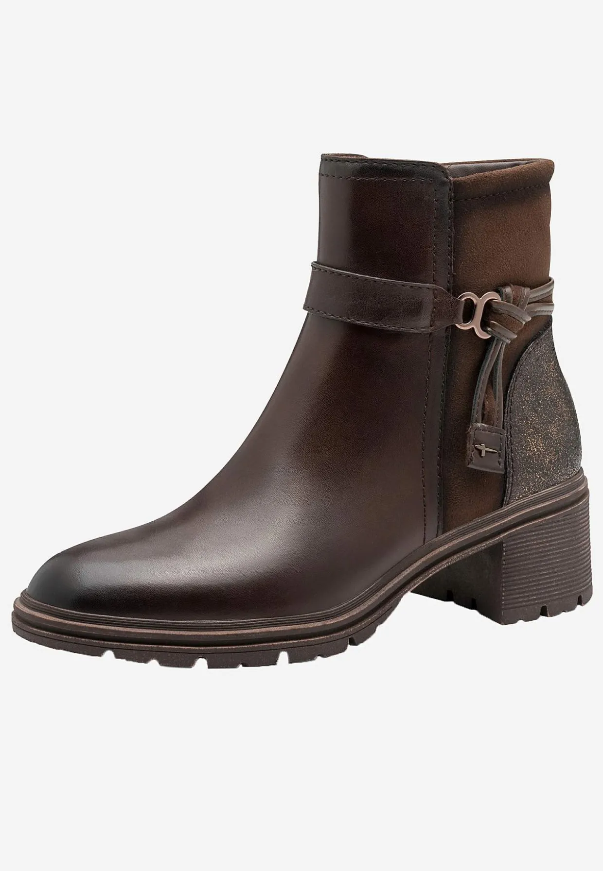 Ankelstøvle med remme ved håndleddet