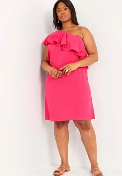 Asymmetrisk hørkjole | Cellbes