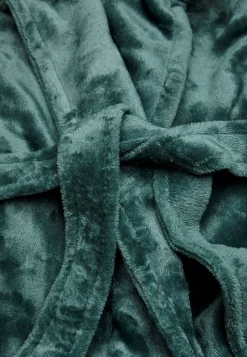 Badekåbe i fleece med hætte