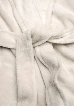 Badekåbe i fleece med hætte