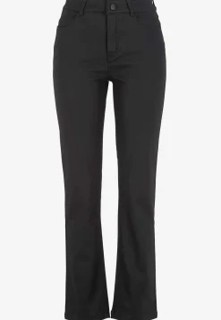 Belagte bukser med lige ben