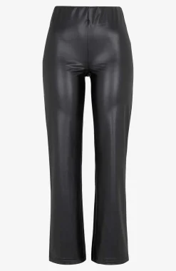 Belagte leggings med vide ben