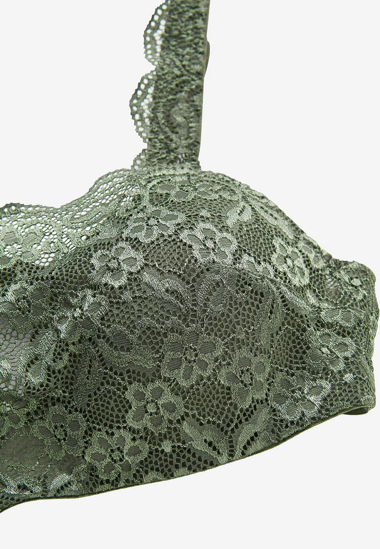 Bh med bøjler med blonde