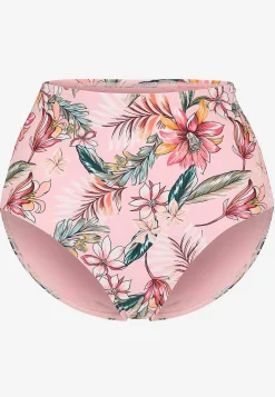 Bikiniunderdel med høj talje og et blomstermønster Verona