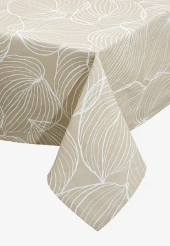 Bladmønstret, stilren dug