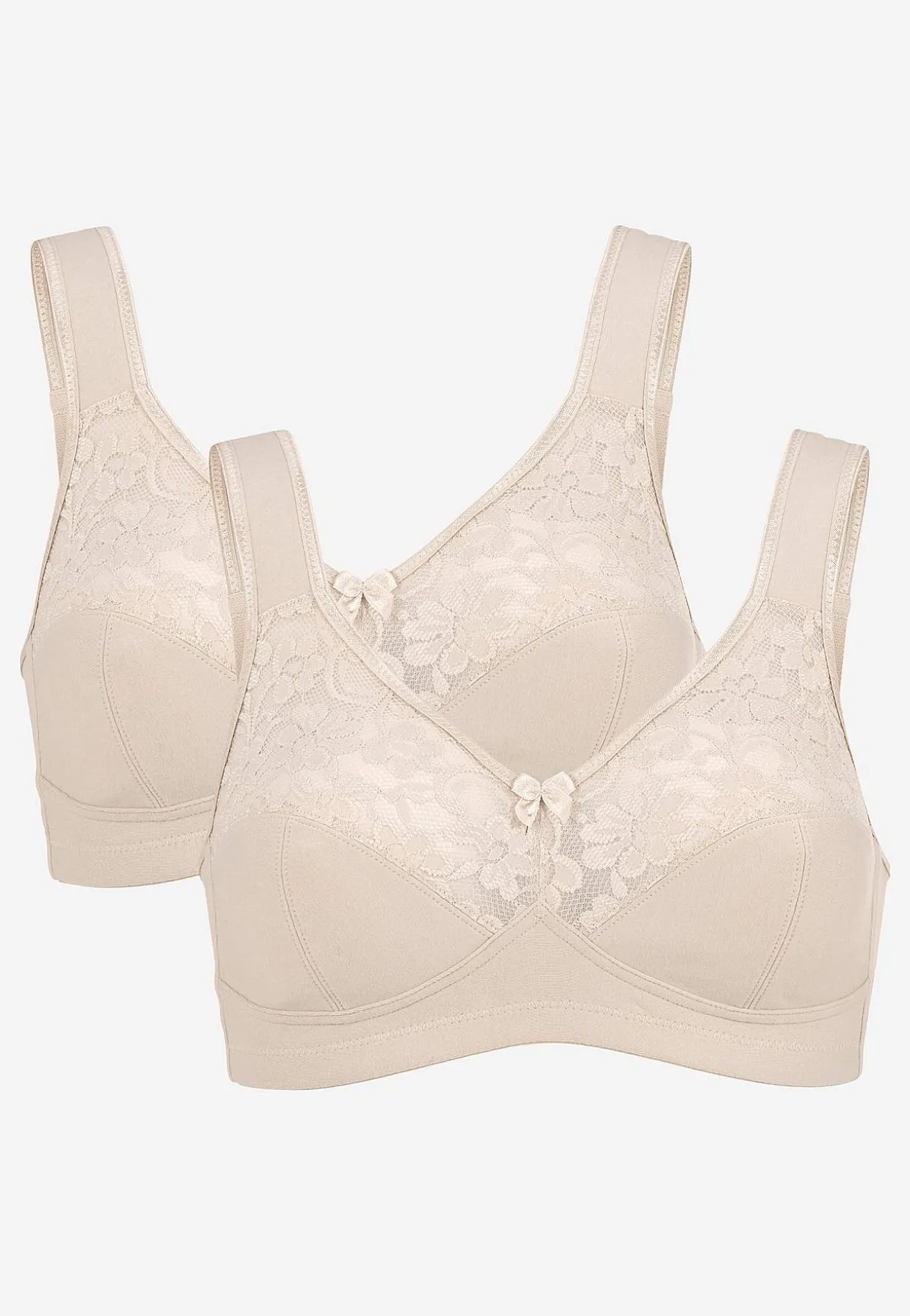 Blød bh uden bøjle Anna 2-pack