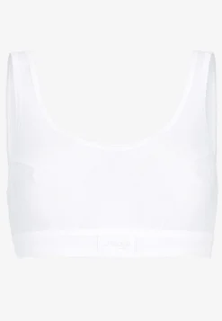 Blød BH-top i bomuld Double comfort