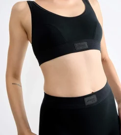 Blød BH-top i bomuld Double comfort