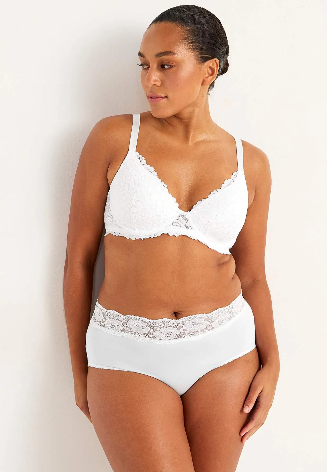 Blonde-BH med bøjler Sara