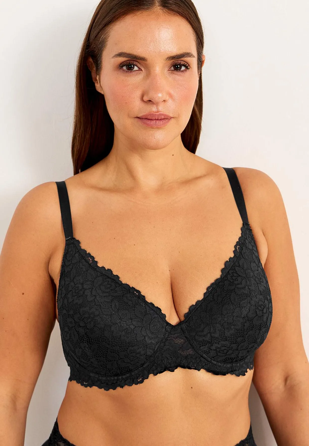 Blonde-BH med bøjler Sara