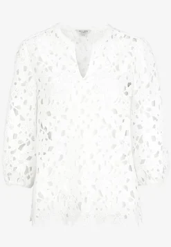 Blondebluse med et blomstermønster | Cellbes