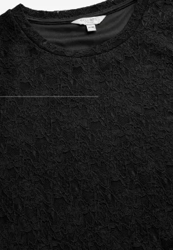 Blondetunika med afrundet krave | Cellbes