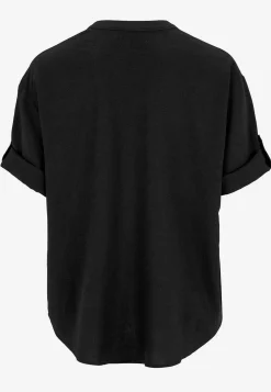 Bluse i hørblanding