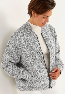 Bomberjakke i jersey