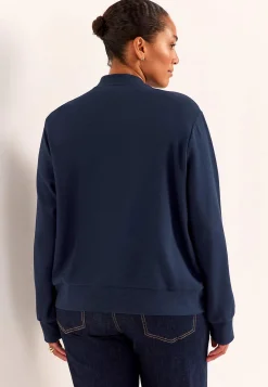 Bomberjakke i jersey