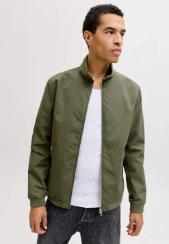 Bomberjakke med mat overflade