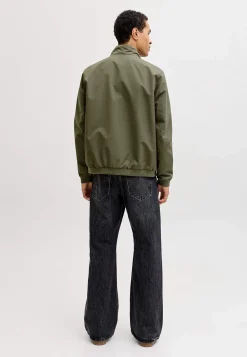 Bomberjakke med mat overflade