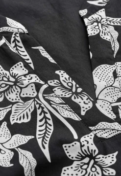 Bomuldskjole med volant