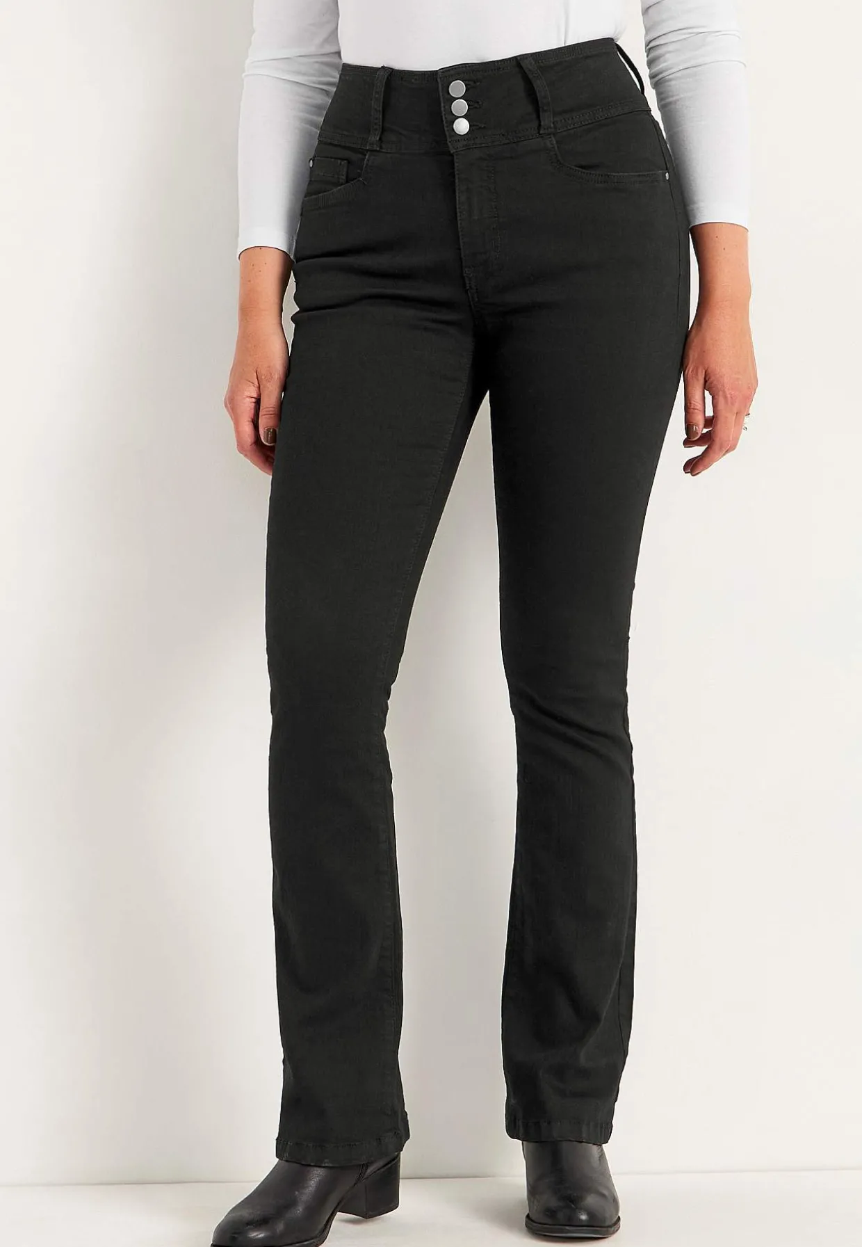 Bootcut jeans med høj talje Jennifer