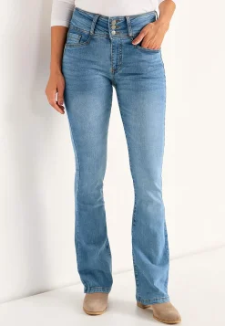 Bootcut jeans med høj talje Jennifer