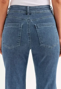Bootcut jeans med superstræk Sara