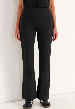 Bootcut-bukser Premium i Punto di Roma jersey Mona