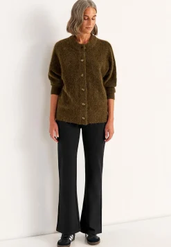 Bootcut-bukser Premium i Punto di Roma jersey Mona