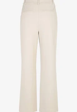 Brede bukser i Punto di Roma jersey med lommer Lisa