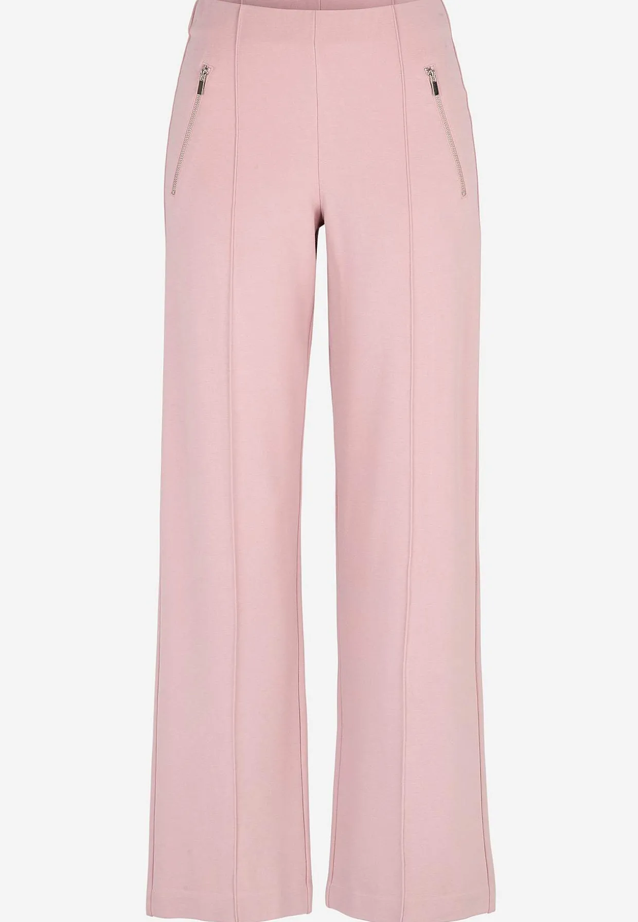 Brede bukser i Punto di Roma jersey Lisa