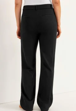 Brede bukser i Punto di Roma jersey med lommer Lisa | Cellbes