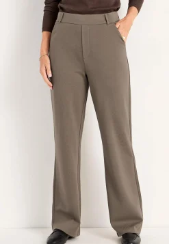 Brede bukser i Punto di Roma jersey med lommer Lisa | Cellbes