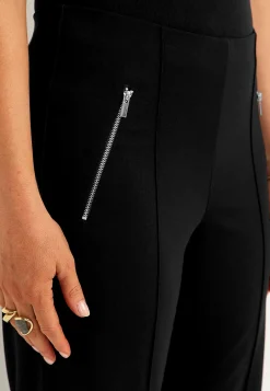 Brede bukser i Punto di Roma jersey Lisa