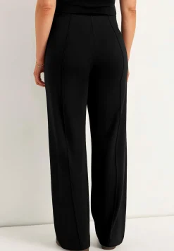 Brede bukser i Punto di Roma jersey Lisa