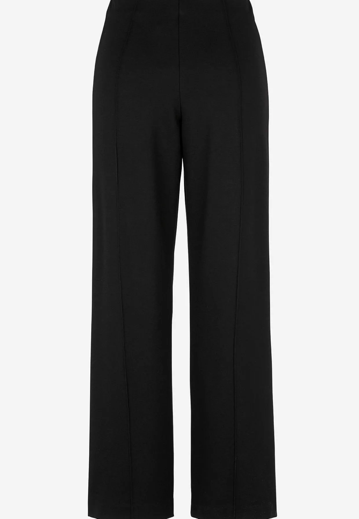 Brede bukser i Punto di Roma jersey Lisa