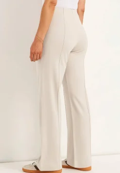 Brede bukser i Punto di Roma jersey Lisa