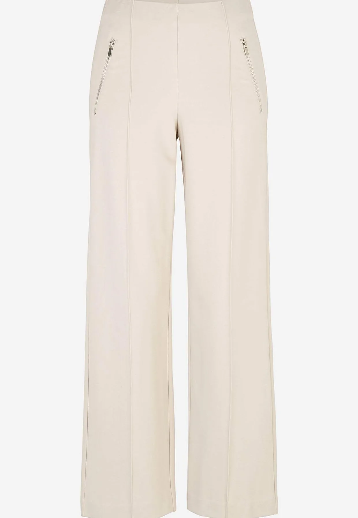 Brede bukser i Punto di Roma jersey Lisa