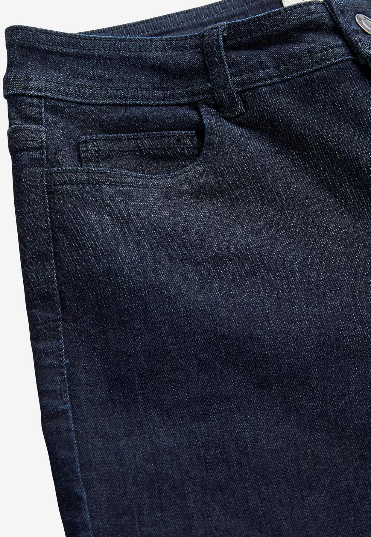 Brede jeans i denim med superstræk Sara