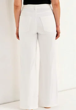 Brede jeans med høj talje Renata