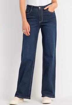 Brede jeans med høj talje Renata | Cellbes