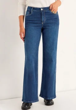 Brede jeans med høj talje Renata | Cellbes