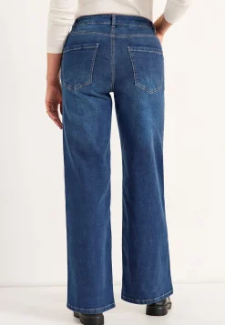 Brede jeans med høj talje Renata | Cellbes