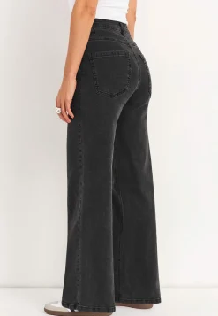 Brede jeans med høj talje Renata