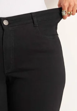 Brede, lange jeans med høj talje Renata | Cellbes