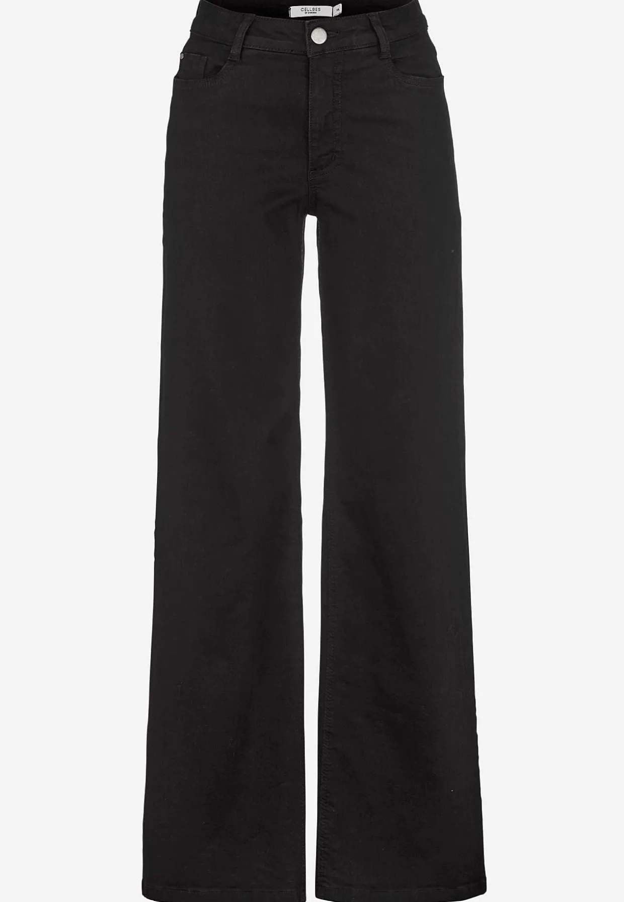 Brede, lange jeans med høj talje Renata | Cellbes