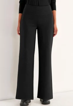 Brede Premium bukser i Punto di Roma jersey Mona