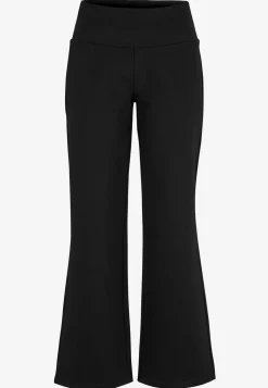 Brede Premium bukser i Punto di Roma jersey Mona